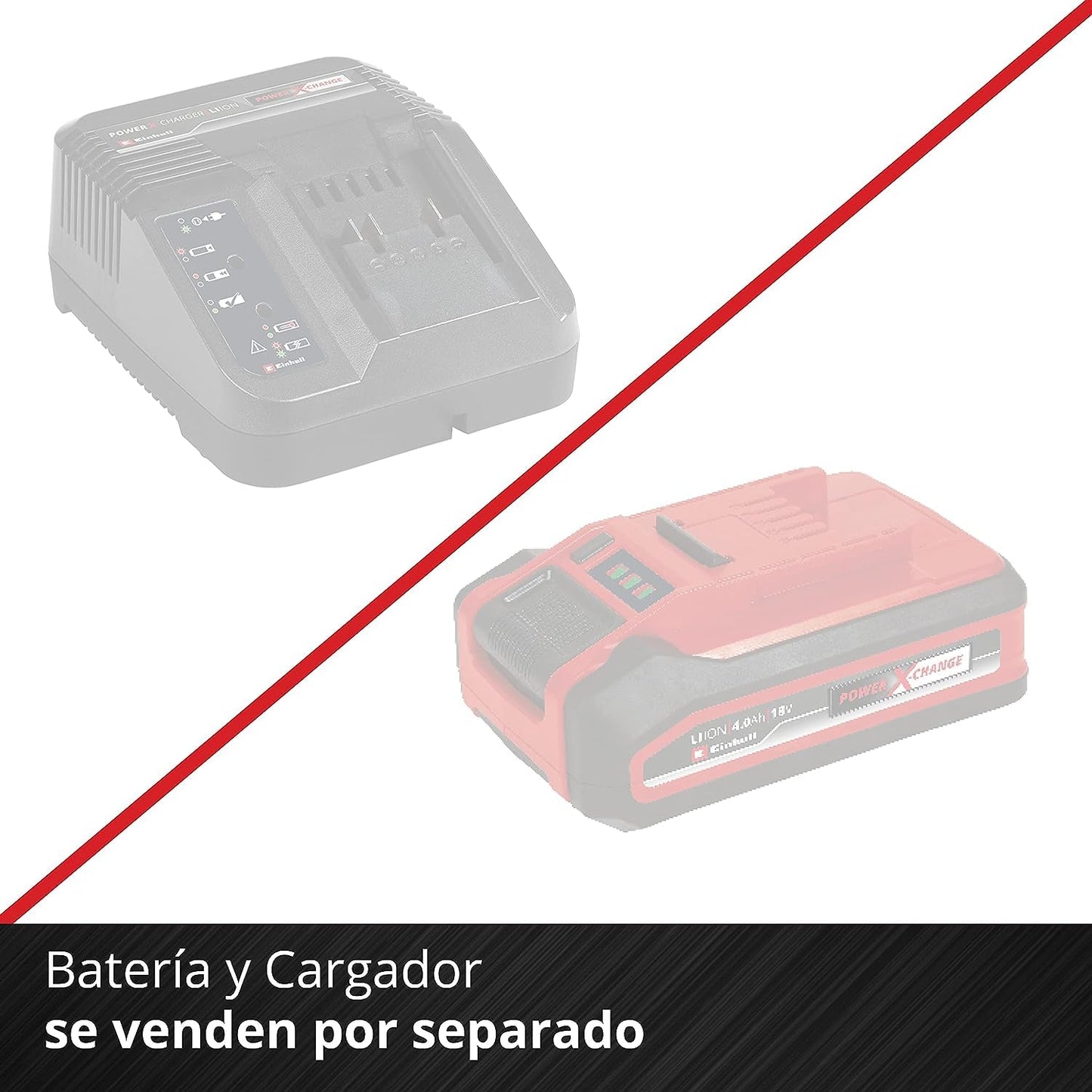 Einhell Sierra caladora con batería recargable - TE-JS 18/80 Li-Solo, sistema de 18 V, 2400 1 / min, profundidad de corte máx. 80 mm, suministro sin batería y sin cargador