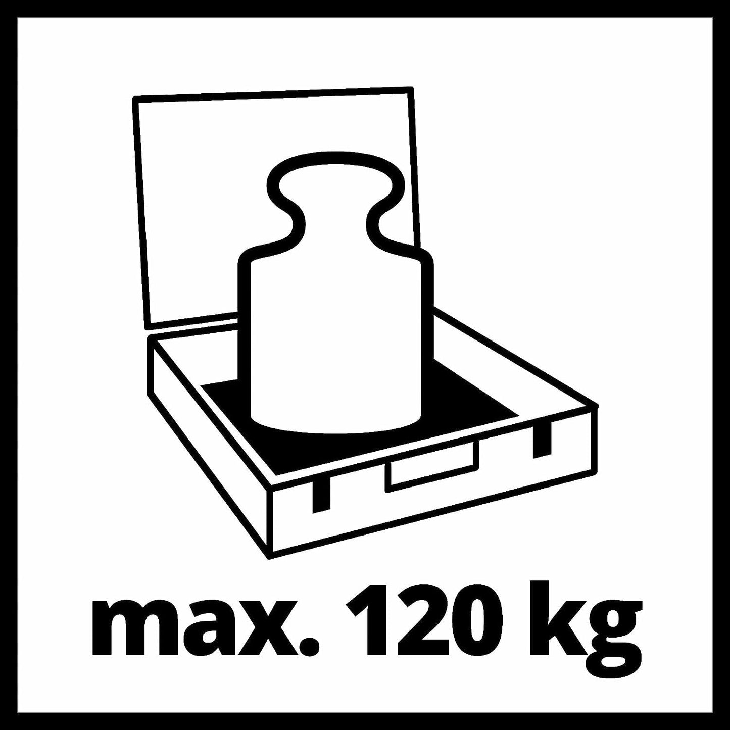 Original Einhell Maleta con sistema E-Case S-F (máx. 25 kg, almacenamiento y transporte universales de accesorios y herramientas, apilable, a prueba de salpicaduras, incluye 2 insertos de espuma)